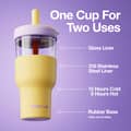 Dual-layer Tumbler-Yellow Blue - Thumbnail 6