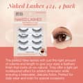 Ardell Naked Lashes #424 Strip Lashes Natural With Invisiband for Subtle Volume - Thumbnail 2