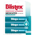 Blistex Medicated Lip Balm 3 Count Prevent Dryness Chapping Spf 15 Sun - Thumbnail 1