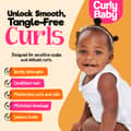 Curlybaby Curly Detangling Condish Gentle Conditioner for Babies Kids Detangles - Thumbnail 1