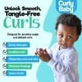 Curlybaby Curly Detangling Condish Gentle Conditioner for Babies Kids Detangles - Thumbnail 1