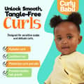 Curlybaby Curly Moisturizing Smoothie Leave In Moisturizer Conditioner for - Thumbnail 2