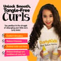 Curlykids Super Hair Detangler for Curly Hair Effortless Knot Removal Frizz - Thumbnail 2