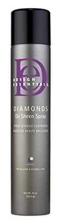 Design Essentials Diamonds Oil Sheen for Relaxed Natural Hair Clear 10 oz - Thumbnail 3