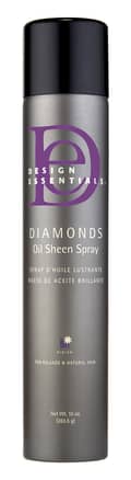 Design Essentials Diamonds Oil Sheen for Relaxed Natural Hair Clear 10 oz - Thumbnail 1