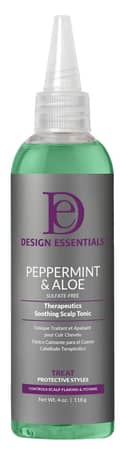 Design Essentials Peppermint Aloe Soothing Scalp Tonic No Rinse Scalp Refresher - Thumbnail 2
