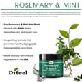 Difeel Rosemary and Mint Strengthening Hair Growth Mask With Natural Rosemary - Thumbnail 3