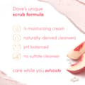 Dove White Peach Crushed Rice Body Scrub Exfoliates and Deeply Nourishes for - Thumbnail 2