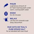 Dr. Teal's Coconut Oil Foaming Bath With Pure Epsom Salt Essential Oils Nourish - Thumbnail 3