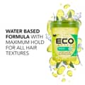 Ecoco Eco Style Gel Olive Oil 100% Pure Olive Oil Adds Shine and Tames Split - Thumbnail 3