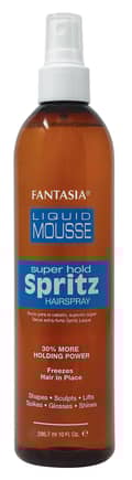 Fantasia Liquid Mousse Spritz Hair Super Hold 10 Fl Oz - Thumbnail 1