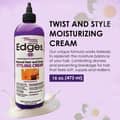 Hicks Edges Natural Hair and Scalp Styling Cream With Chamomile Oil Purple - Thumbnail 2