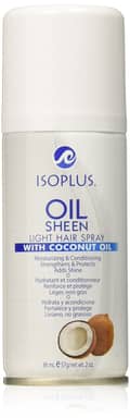 Isoplus Oil Sheen Light Hair With Coconut Oil 2 oz - Thumbnail 1