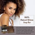 It's Pure Natural African Black Soap Bars Original Organic Raw Soap for Face - Thumbnail 2
