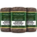 It's Pure Natural African Black Soap Bars With Tea Tree Organic Raw Soap for - Thumbnail 1