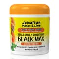 Jamaican Mango Lime Black Wax Temporary Black Hair Color Locking Wax for Locs - Thumbnail 1