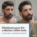 Just Mustache Beard Beard Coloring for Gray Hair With Brush Included With - Thumbnail 3