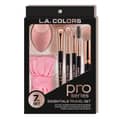 (4-pack) L.A. Colors Essential Travel Brush (Set) - Thumbnail 1