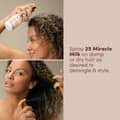 Mizani 25 Benefit Miracle Milk Leave In Conditioner for Curly Hair With Coconut - Thumbnail 3