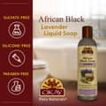 Okay African Black Soap Liquid Silver Lavender 8 Fl Oz - Thumbnail 3