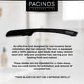Pacinos Derma Blades Precision Straight Razor Beard Care Exfoliation Tool With - Thumbnail 2