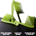 Pardon My Fro Wide Tooth Comb Effortlessly Detangles Curly Hair Smooth Coated - Thumbnail 3