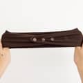 Women’s Fashion Headband for Natural Curly Hair | No Slip 3 Snap Adjustable - Thumbnail 3
