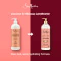 Shea Moisture Curl Shine Conditioner Coconut Hibiscus for Thick Curly Hair To - Thumbnail 3