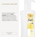 Salerm Curl Activator Gel Curly Booster Yellow Shot Biokera Fresh Defined Curls - Thumbnail 2