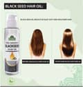Black Seed Oil Natural Hair Growth Soft Long Silky and Hydrated Nourishment for - Thumbnail 1