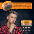 Stlo Clay Everyday Essential Strong Hold Matte Finish Hair Styling Clay For Men - Thumbnail 3