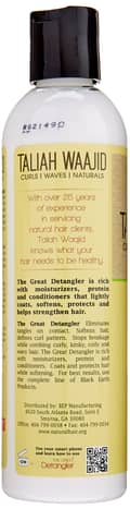 Taliah Waajid Curls Waves and Naturals the Great Detangler 8 oz - Thumbnail 2