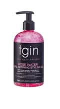 Tgin Rose Water Curl Defining Styling Gel Lightweight Hair Gel for Soft Defined - Thumbnail 1