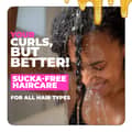 The Doux Curl Cream for Curly Hair With Honey Aloe Keratin Curl Defining - Thumbnail 2