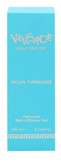 [Shower Gel] Versace Pour Femme Dylan Turquoise Body Gel For Women 6.7 oz - Thumbnail 2
