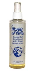 World of Curls Worlds of Curls Comb Out Conditioner Regular 8 oz - Thumbnail 1