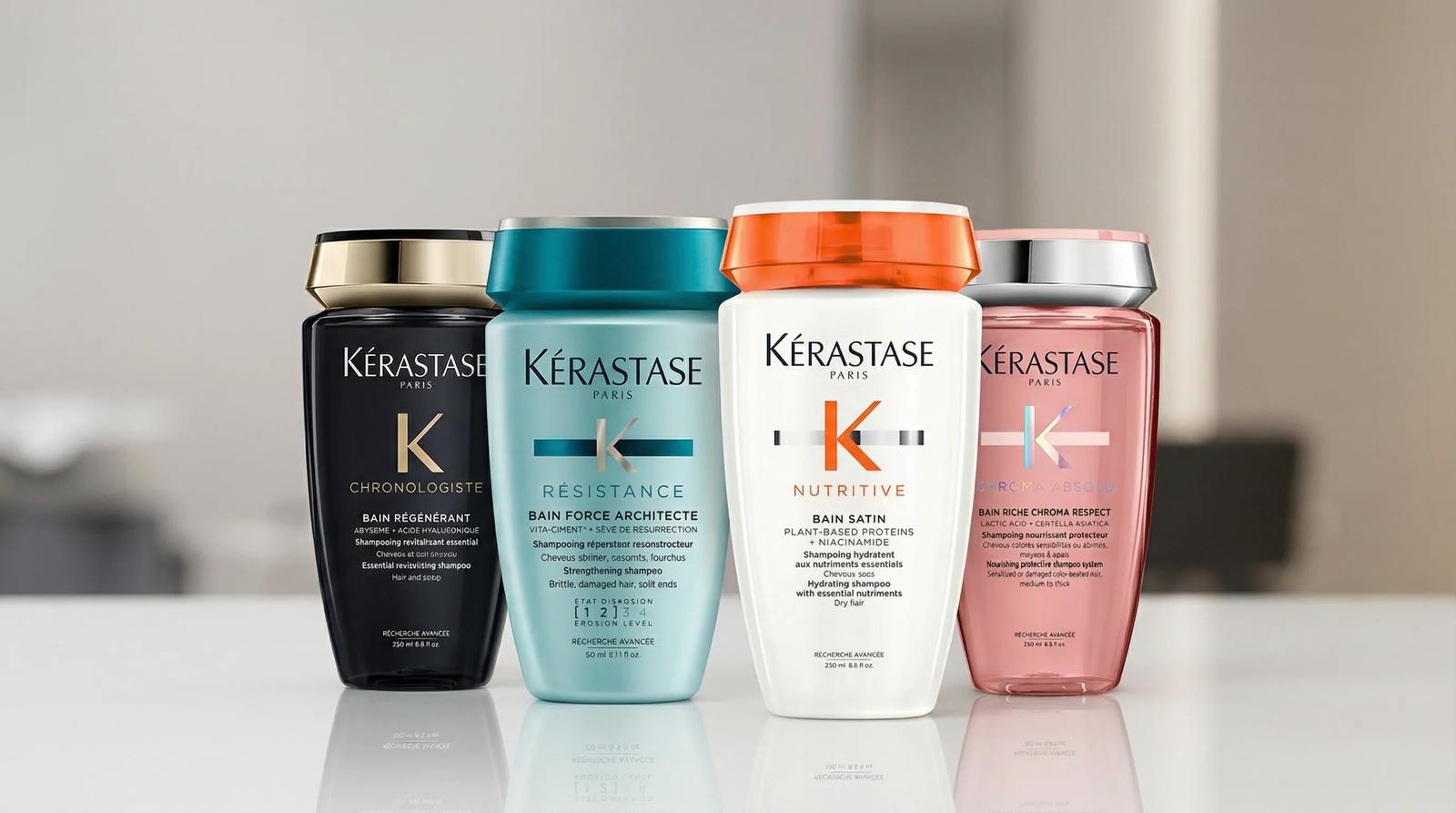 Shampoo Kérastase para caída del cabello: colección mayorista para retail y salones