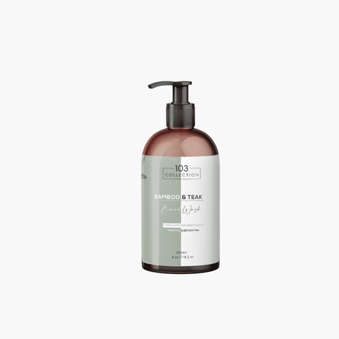 Vegan Bamboo Teak Beard Wash