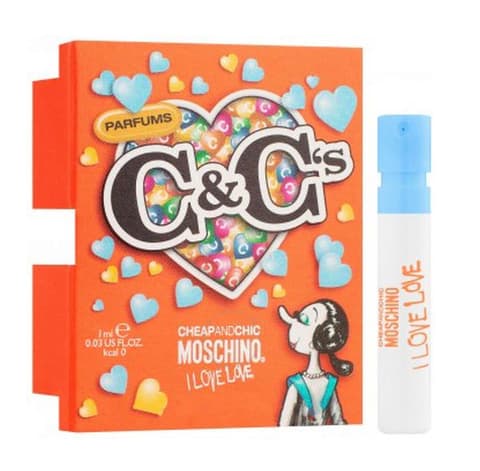 [Vial] Vial Moschino I Love Love L Italy 600pcs Bybox EDT 1 ml