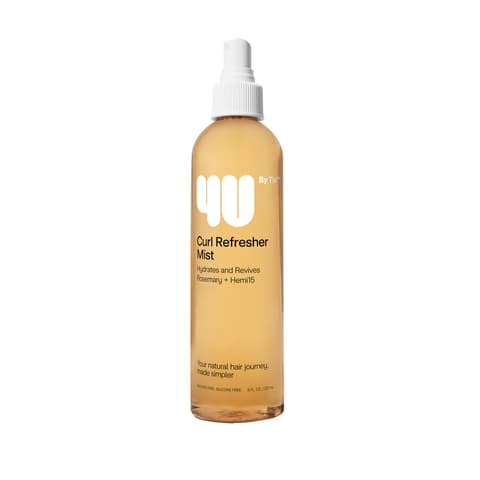 4u By Tia Curl Refresher Mist for Curly Kinky Coily 3a 4c Hair Rosemary and