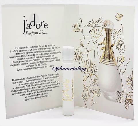 [Vial] Vial Dior Jadore Deau Parfum 1. L France 600pcs Bybox EDP 2 ml