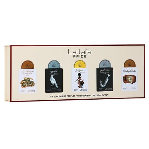 [Mini Set] Lattafa Pride Collection No.5 By Lattafa 5 Piece Set for Unisex Unisex