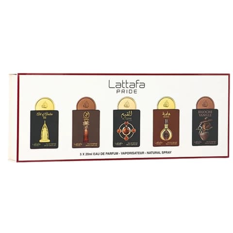 [Mini Set] Mini Set Lattafa Pride 04 5 X U United Arab Emir. 30pcs Bybox EDP 20 ml