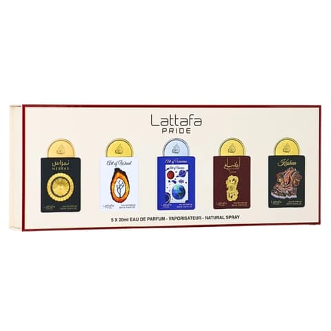 [Mini Set] Mini Set Lattafa Pride 03 5 X U United Arab Emir. 30pcs Bybox EDP 20 ml