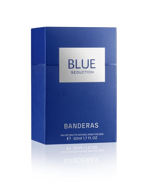 Blue Seduction Men By Banderas Eau de Toilette 1.7 Ounce