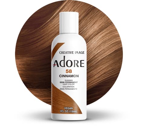 Adore Semi Permanent Hair Color | Vegan Cruelty Free Brown Hair Dye | No