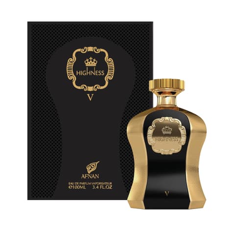 AFNAN V HER HIGHNESS BLACK L 3.4 EDP SPRAY **SHOW SPECIAL**