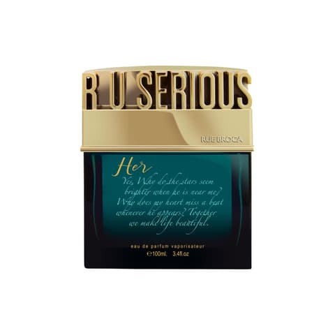AFNAN RUE BROCA "R U SERIOUS" HER 3.4 *EDP* SPRAY **SHOW SPECIAL**