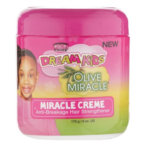 African Pride Dream Kids Olive Miracle Creme Anti Breakage Hair Strengthener