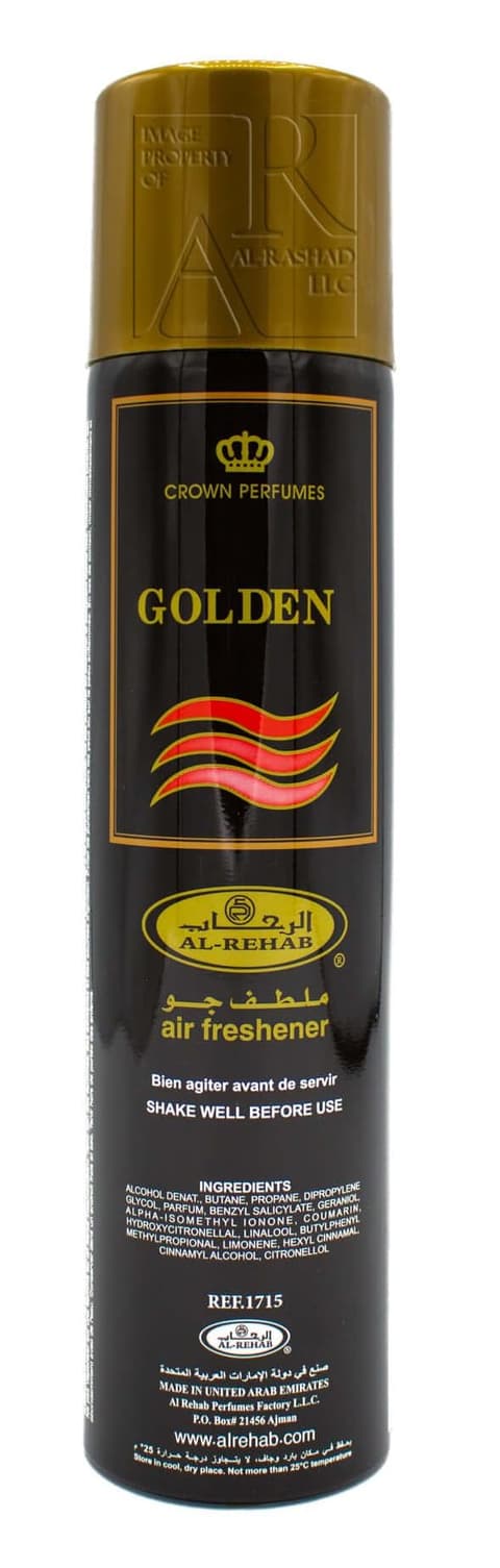 Al Rehab Golden Air Freshener 10.15 oz